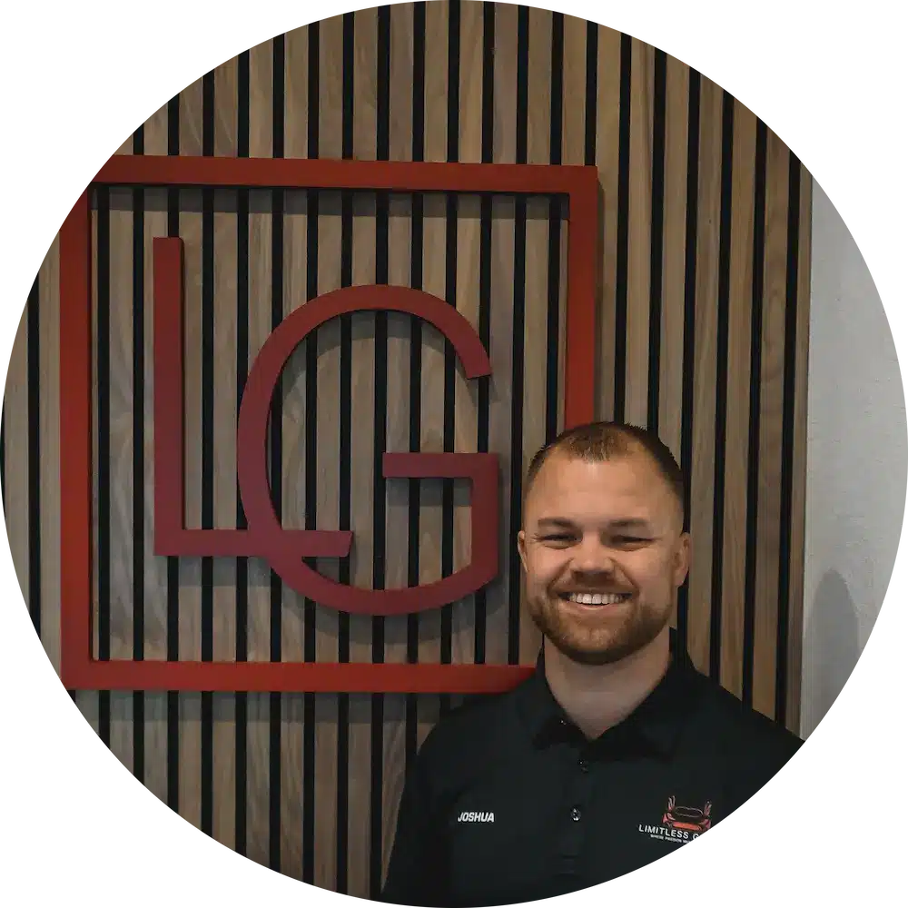 A portrait of Joshua Miksch